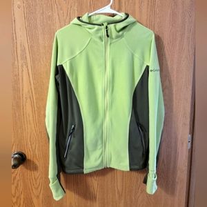 Columbia Women's Large Green Spring and Fall Lightweight Jacket